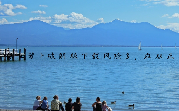 保卫萝卜破解版下载风险多，应从正规渠道玩正版。