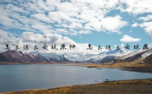 怎么这么爱玩原神　怎么这么爱玩原神啊