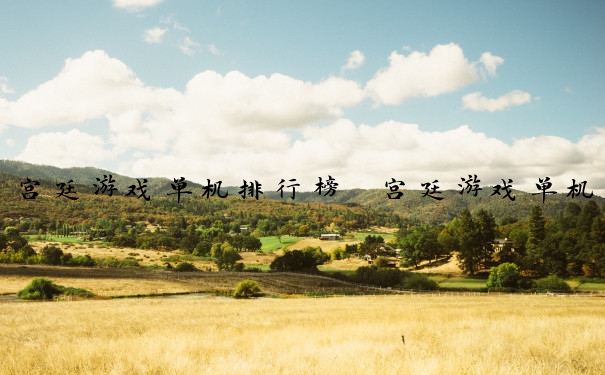 宫廷游戏单机排行榜　宫廷游戏单机排行榜前十名