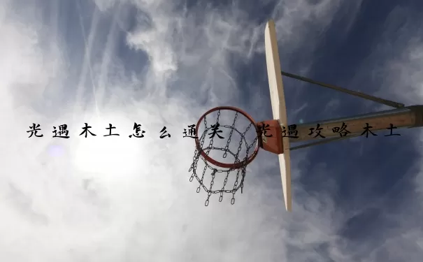 光遇木土怎么通关　光遇攻略木土