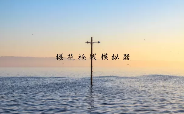 樱花枪战模拟器