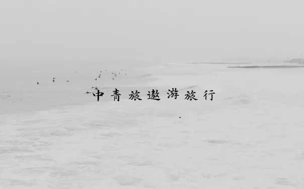 中青旅遨游旅行