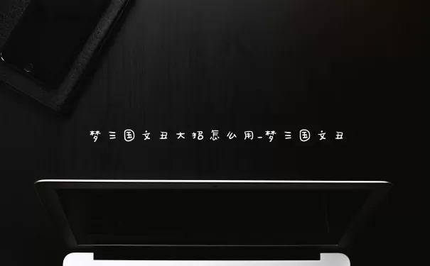 梦三国文丑大招怎么用_梦三国文丑