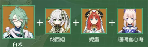 原神白术最强阵容怎么组合最好 原神白术最强阵容搭配攻略