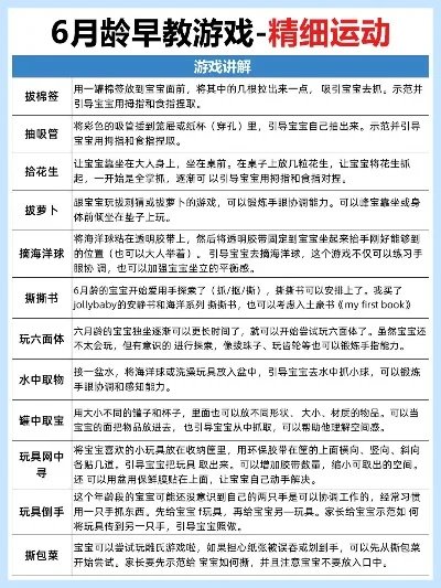 婴儿游戏排行榜-婴儿游戏早教指南