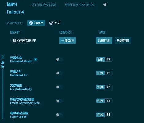 辐射4修改器风灵月影