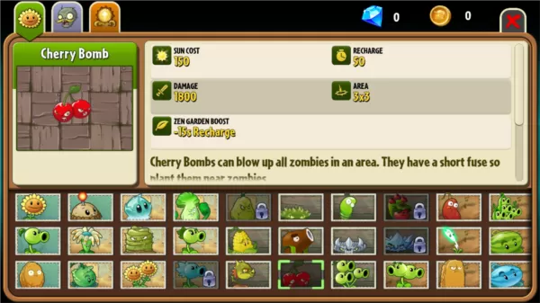 植物大战僵尸2返茂版无限金币钻石