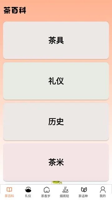 茶话百科