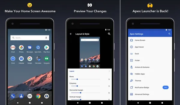 Apex Launcher Pro破解版