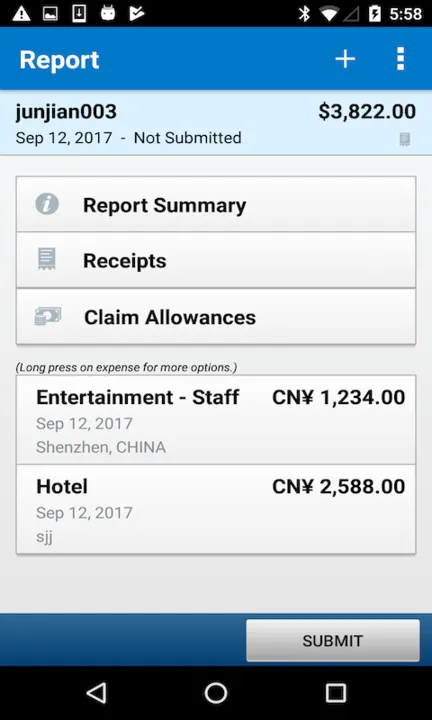 SAP Concur华为版本