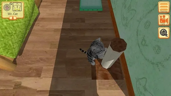 3D可爱口袋猫免广告版