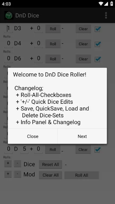 龙与地下城骰子模拟器(DnD Dice)