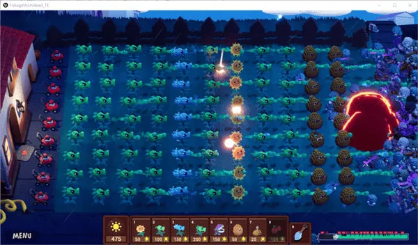 植物大战僵尸一坨马像素版