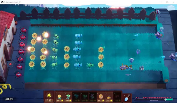 植物大战僵尸一坨马像素版