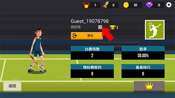 羽毛球高高手国际服