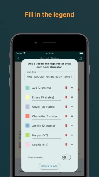 MapChart手机APP