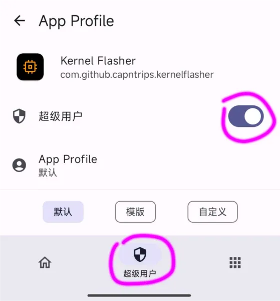 Kernel Flasher weishu修改版