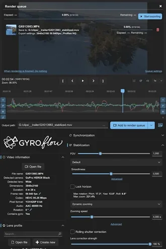 Gyroflow增稳软件