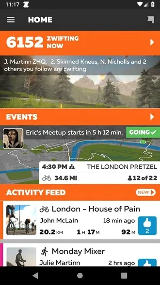 Zwift Companion