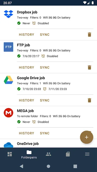 FolderSync Pro已付费版