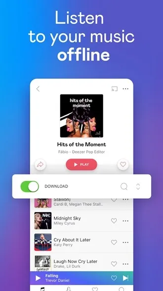Deezer Music Player