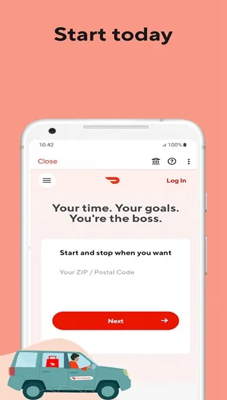 DoorDash dasher派送员