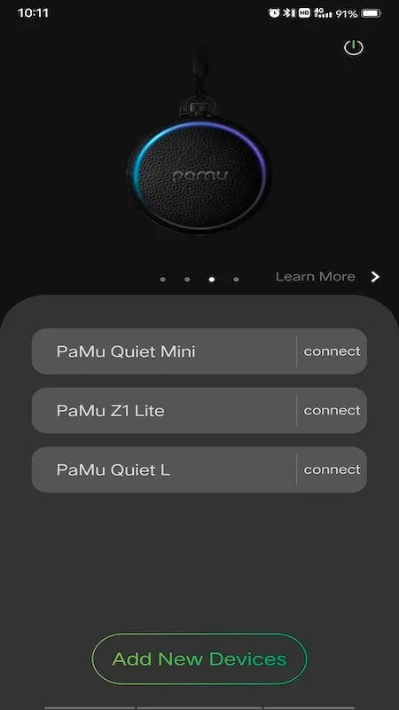 PaMu蓝牙耳机app