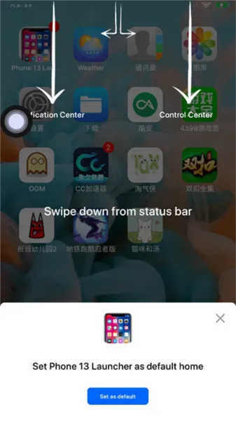iPhone Launcher app