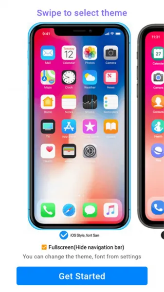 iPhone Launcher app