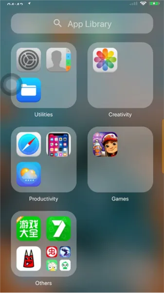 iPhone Launcher app