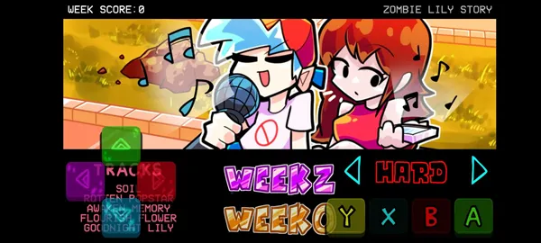 FNF周五夜放克僵尸少女Lily模组