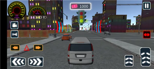 城市汽车驾驶学校模拟器3D版