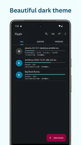 Flud种子客户端去广告版