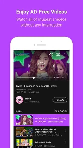 Mubeat app