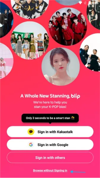 blip韩国软件