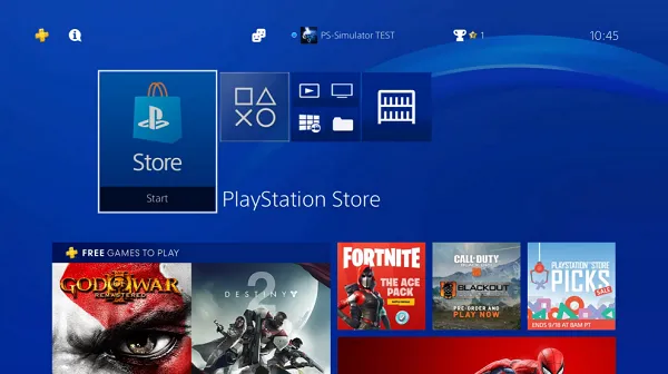 PS4 Simulator模拟器