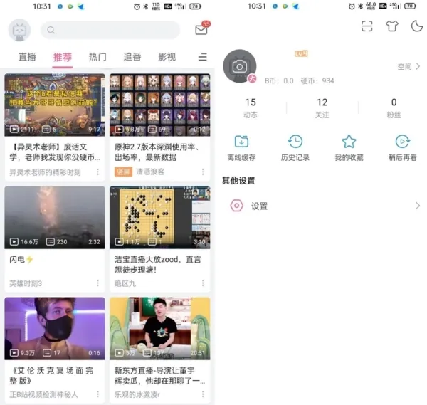 哔哩哔哩真我定制版