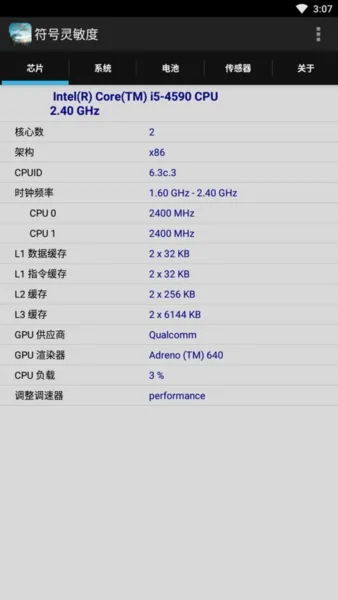 符号灵敏度