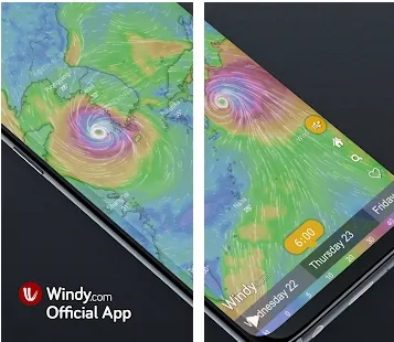 windy气象软件红色版