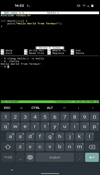高级终端Termux