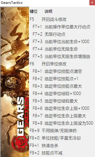 战争机器战略版修改器
