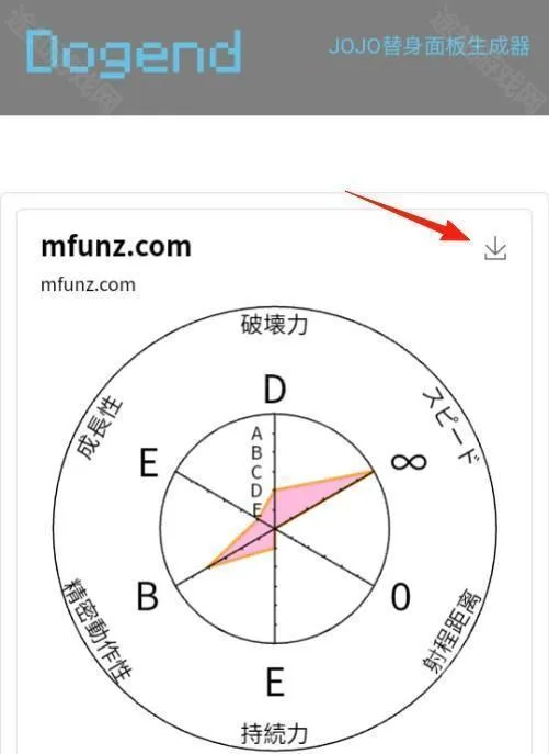 jojo替身面板生成器中文版