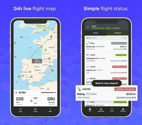 RadarBox app