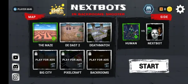Nextbots密室射手无限弹药版