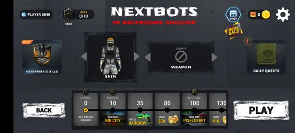 Nextbots密室射手无限弹药版